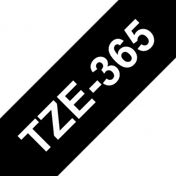 Brother TZE365 laminuota lipni juosta etiketėms, 3,6 cm × 8 m