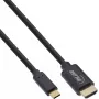 USB ekrano laidas InLine 64111 USB-C (vyriškas) į HDMI (vyriškas) 1m
