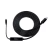 StarTech.com 3 m USB-C į DisplayPort 1.2 laidas 4K 60Hz – USB-C į DisplayPort adapterio laidas – HBR2 USB Type-C DP Alt režimo į DP monitoriaus vaizdo laidas – veikia su Thunderbolt 3 – juodas