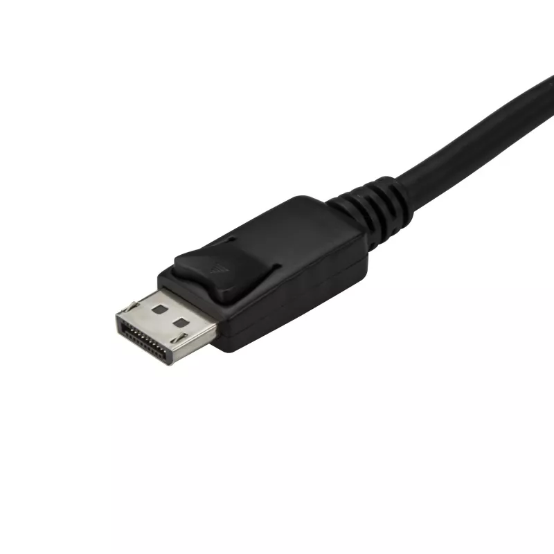 StarTech.com 3 m USB-C į DisplayPort 1.2 laidas 4K 60Hz – USB-C į DisplayPort adapterio laidas – HBR2 USB Type-C DP Alt režimo į DP monitoriaus vaizdo laidas – veikia su Thunderbolt 3 – juodas