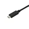 StarTech.com 3 m USB-C į DisplayPort 1.2 laidas 4K 60Hz – USB-C į DisplayPort adapterio laidas – HBR2 USB Type-C DP Alt režimo į DP monitoriaus vaizdo laidas – veikia su Thunderbolt 3 – juodas