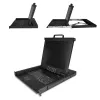 StarTech.com RKCONS1701 1U KVM konsolė su 17 inch LCD monitoriumi, VGA, USB, 1280x1024