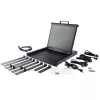 StarTech.com RKCONS1701 1U KVM konsolė su 17 inch LCD monitoriumi, VGA, USB, 1280x1024