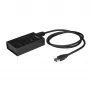 StarTech.com HB30A3A1CST 4 prievadų USB 3.0 šakotuvas, USB-A į 3x USB-A ir 1x USB-C, pramoninis, metalinis