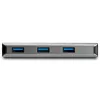 StarTech.com HB31C3ASDMB 3 prievadų USB-C šakotuvas su SD kortelių skaitytuvu, 3x USB-A, 10 Gbps, USB 3.1, maitinamas per magistralę, 25 cm kabelis, suderinamas su Thunderbolt 3