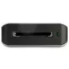 StarTech.com HB31C3ASDMB 3 prievadų USB-C šakotuvas su SD kortelių skaitytuvu, 3x USB-A, 10 Gbps, USB 3.1, maitinamas per magistralę, 25 cm kabelis, suderinamas su Thunderbolt 3