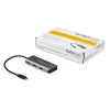 StarTech.com HB31C3ASDMB 3 prievadų USB-C šakotuvas su SD kortelių skaitytuvu, 3x USB-A, 10 Gbps, USB 3.1, maitinamas per magistralę, 25 cm kabelis, suderinamas su Thunderbolt 3