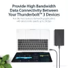 StarTech.com 1 m Thunderbolt 3 (20 Gbps) USB-C laidas – suderinamas su Thunderbolt, USB ir DisplayPort