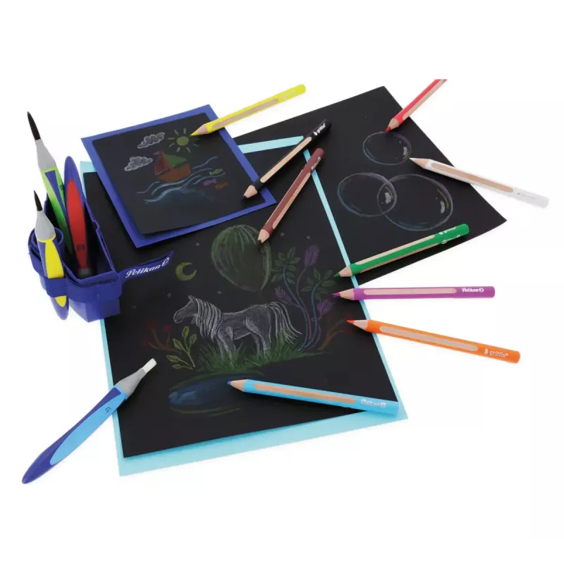 Akvareliniai pieštukai Pelikan griffix Multicolour 10 vnt