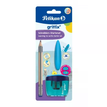 Pieštukas Pelikan griffix Set B trikampis pilkas 3,5 mm 140 mm
