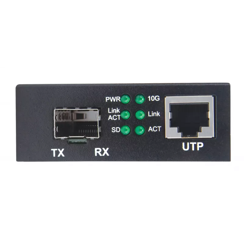 Intellinet 10GBase-T į 10GBase-R medijos keitiklis, 1 x 10 GB SFP+ lizdas, 1 x 10GB RJ45 prievadas