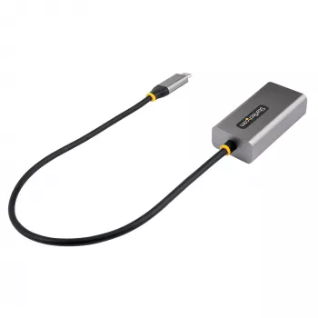 StarTech.com USB-C į Ethernet adapteris, USB 3.0 iki Gigabit Ethernet tinklo adapteris - 10/100/1000 Mbps, USB-C į RJ45 Ethernet adapteris (GbE), 12 colių pritvirtintas kabelis, tvarkyklių nereikalaujantis diegimas