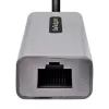 StarTech.com USB-C į Ethernet adapteris, USB 3.0 iki Gigabit Ethernet tinklo adapteris - 10/100/1000 Mbps, USB-C į RJ45 Ethernet adapteris (GbE), 12 colių pritvirtintas kabelis, tvarkyklių nereikalaujantis diegimas