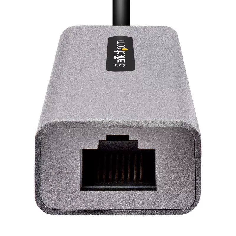 StarTech.com USB-C į Ethernet adapteris, USB 3.0 iki Gigabit Ethernet tinklo adapteris - 10/100/1000 Mbps, USB-C į RJ45 Ethernet adapteris (GbE), 12 colių pritvirtintas kabelis, tvarkyklių nereikalaujantis diegimas