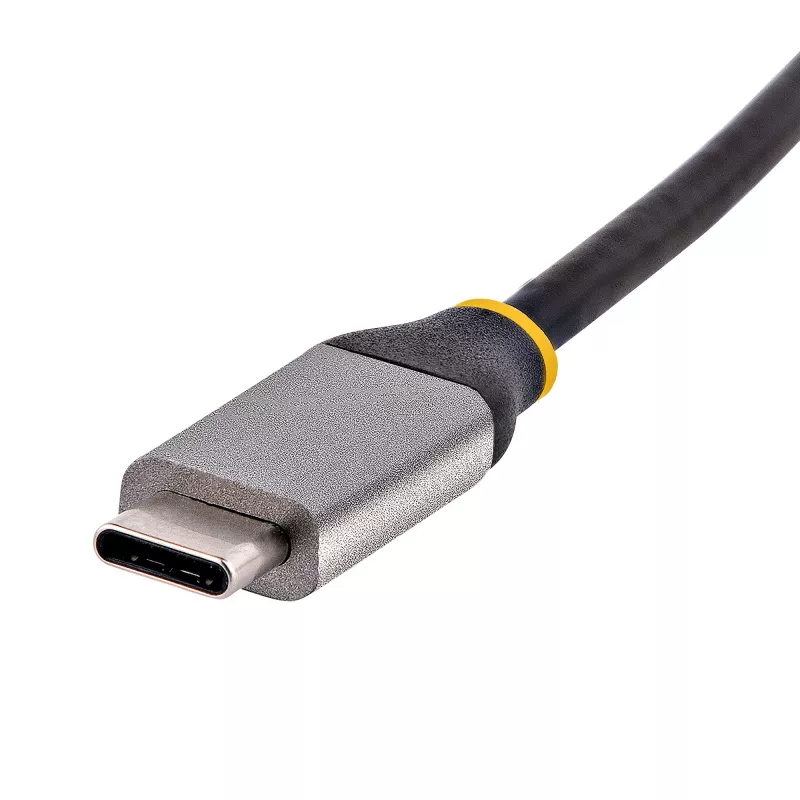 StarTech.com USB-C į Ethernet adapteris, USB 3.0 iki Gigabit Ethernet tinklo adapteris - 10/100/1000 Mbps, USB-C į RJ45 Ethernet adapteris (GbE), 12 colių pritvirtintas kabelis, tvarkyklių nereikalaujantis diegimas