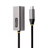 StarTech.com USB-C į Ethernet adapteris, USB 3.0 iki Gigabit Ethernet tinklo adapteris - 10/100/1000 Mbps, USB-C į RJ45 Ethernet adapteris (GbE), 12 colių pritvirtintas kabelis, tvarkyklių nereikalaujantis diegimas