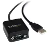 StarTech.com 8.3ft (2,5 m) 1 prievado FTDI USB į RS232 adapterio laidas su optine izoliacija, USB į RS232 adapteris - TAA