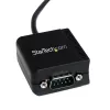 StarTech.com 8.3ft (2,5 m) 1 prievado FTDI USB į RS232 adapterio laidas su optine izoliacija, USB į RS232 adapteris - TAA