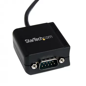 StarTech.com 8.3ft (2,5 m) 1 prievado FTDI USB į RS232 adapterio laidas su optine izoliacija, USB į RS232 adapteris - TAA