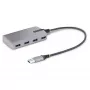 StarTech.com 4 prievadų USB 3.0 šakotuvas – USB-A iki 4x USB-A, 5Gbps, maitinamas iš magistralės su papildomu maitinimo įvadu, nešiojamas