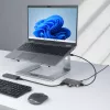 StarTech.com 4 prievadų USB 3.0 šakotuvas – USB-A iki 4x USB-A, 5Gbps, maitinamas iš magistralės su papildomu maitinimo įvadu, nešiojamas