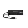 StarTech.com USB 3.0 Mini Dock – nešiojama dokų stotelė su dviem DisplayPort 4K 60Hz, Gigabit Ethernet, 30 cm kabeliu