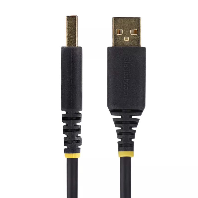 StarTech.com 10ft (3m) USB į serijinį adapterio kabelis, COM išlaikymas, keičiami varžtai/veržlės, USB-A į DB9 RS232, FTDI IC, ESD apsauga, Windows/macOS/Linux