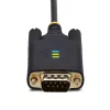 StarTech.com 10ft (3m) USB į serijinį adapterio kabelis, COM išlaikymas, keičiami varžtai/veržlės, USB-A į DB9 RS232, FTDI IC, ESD apsauga, Windows/macOS/Linux