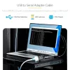 StarTech.com 10ft (3m) USB į serijinį adapterio kabelis, COM išlaikymas, keičiami varžtai/veržlės, USB-A į DB9 RS232, FTDI IC, ESD apsauga, Windows/macOS/Linux