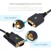 StarTech.com 10ft (3m) USB į serijinį adapterio kabelis, COM išlaikymas, keičiami varžtai/veržlės, USB-A į DB9 RS232, FTDI IC, ESD apsauga, Windows/macOS/Linux
