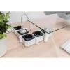 Digitus Flexible 4-ių lizdų ilgintuvas su 2 USB prievadais ir jungikliu