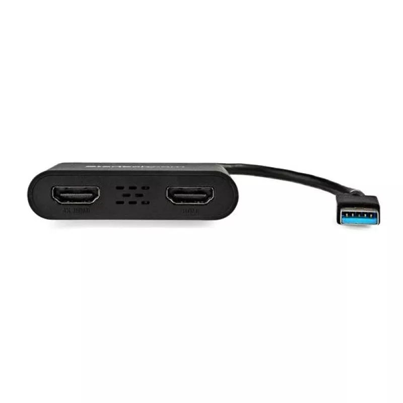 StarTech.com USB 3.0 į dvigubą HDMI adapteris, USB į 2x HDMI monitorių keitiklis, skirtas Windows (nepalaiko macOS/ChromeOS/Linux) – TAA