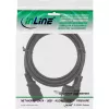 InLine maitinimo laidas, CEE 7/7 kampuotas / 3 kontaktų IEC C13 kištukas, 0,5 m