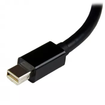 StarTech.com Mini DisplayPort į DVI adapteris – Mini DP į DVI-D keitiklis – 1080p vaizdas – mDP arba Thunderbolt 1/2 Mac/PC prie DVI monitoriaus – kompaktiškas mDP 1.2 į DVI Single-Link adapteris