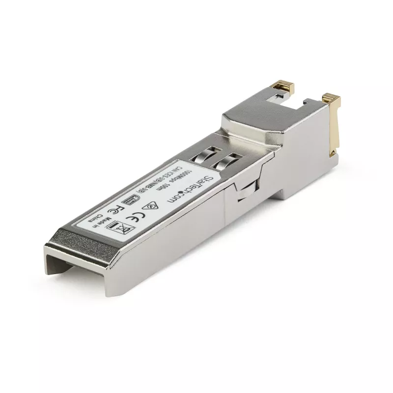 StarTech.com Cisco GLC-TE suderinamas modulis - 1000BASE-T Vario Gigabit Ethernet SFP į RJ45 Cat6/Cat5e 100m Išplėstinė temperatūra