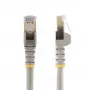 StarTech.com 1m CAT6a Ethernet kabelis - 10 Gigabit ekranuotas RJ45 100W PoE jungiamasis laidas - 10GbE STP tinklo laidas su įtempimo reljefu - pilkas, individualiai testuotas / laidai UL sertifikuoti / TIA