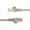 StarTech.com 1m CAT6a Ethernet kabelis - 10 Gigabit ekranuotas RJ45 100W PoE jungiamasis laidas - 10GbE STP tinklo laidas su įtempimo reljefu - pilkas, individualiai testuotas / laidai UL sertifikuoti / TIA