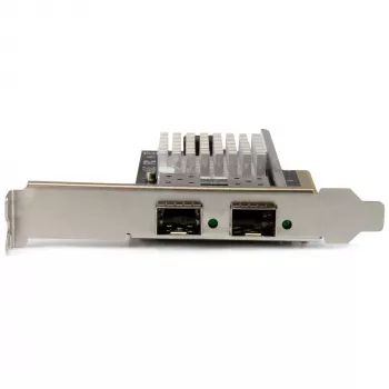 StarTech.com 2 prievadų 10G šviesolaidžio tinklo plokštė su atvirais SFP+ lizdais - PCIe, Intel lustas