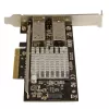StarTech.com 2 prievadų 10G šviesolaidžio tinklo plokštė su atvirais SFP+ lizdais - PCIe, Intel lustas
