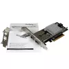 StarTech.com 2 prievadų 10G šviesolaidžio tinklo plokštė su atvirais SFP+ lizdais - PCIe, Intel lustas