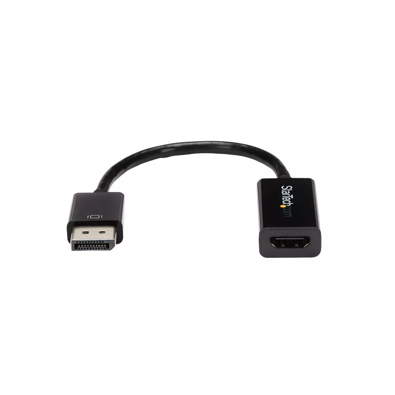 StarTech.com DP2HD4KS aktyvusis DisplayPort 1.2 į HDMI adapteris, 4K 30 Hz, vaizdo ir garso signalas, 0,15 m