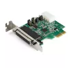 StarTech.com 4 prievadų PCI Express RS232 nuosekliojo ryšio adapterio kortelė - PCIe RS232 nuosekliojo ryšio valdiklio kortelė - PCIe į nuoseklųjį DB9 - 16950 UART - žemo profilio plėtimosi kortelė - Windows/Linux - TAA