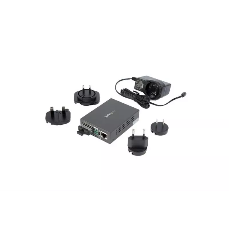 StarTech.com MCMGBSCMM055 – Gigabit Ethernet šviesolaidinis keitiklis, 550 m, 850 nm, SC, daugiamodis