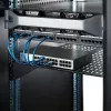 StarTech.com CABSHELF22V 2U ventiliuojama lentyna serverio stovui - 22 colių gylio, juoda