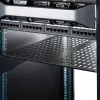 StarTech.com CABSHELF22V 2U ventiliuojama lentyna serverio stovui - 22 colių gylio, juoda