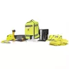 DICOTA Hi-Vis Backpack Yellow EN ISO 20471:2013 sertifikuota kuprinė