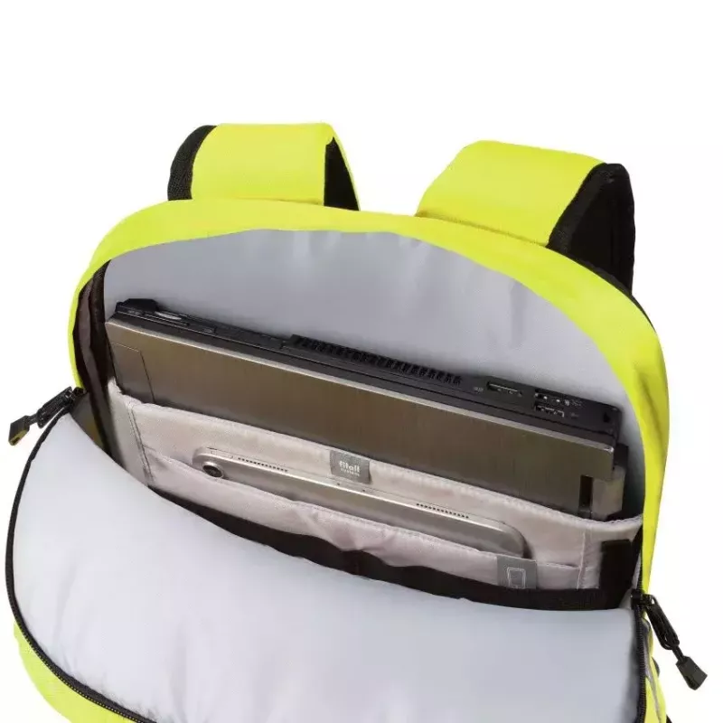 DICOTA Hi-Vis Backpack Yellow EN ISO 20471:2013 sertifikuota kuprinė