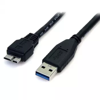 StarTech.com 0,5 m juodas SuperSpeed USB 3.0 laidas A – Micro B (vyriškas-vyriškas)