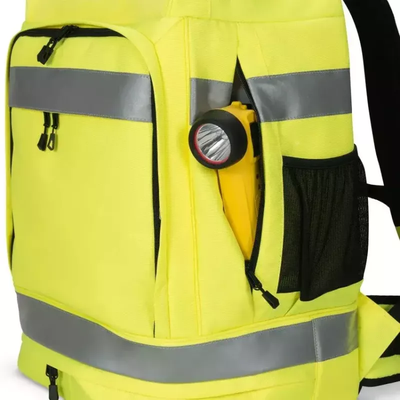 Kuprinė DICOTA Hi-Vis 65 L geltona fluorescencinė PET/TPU