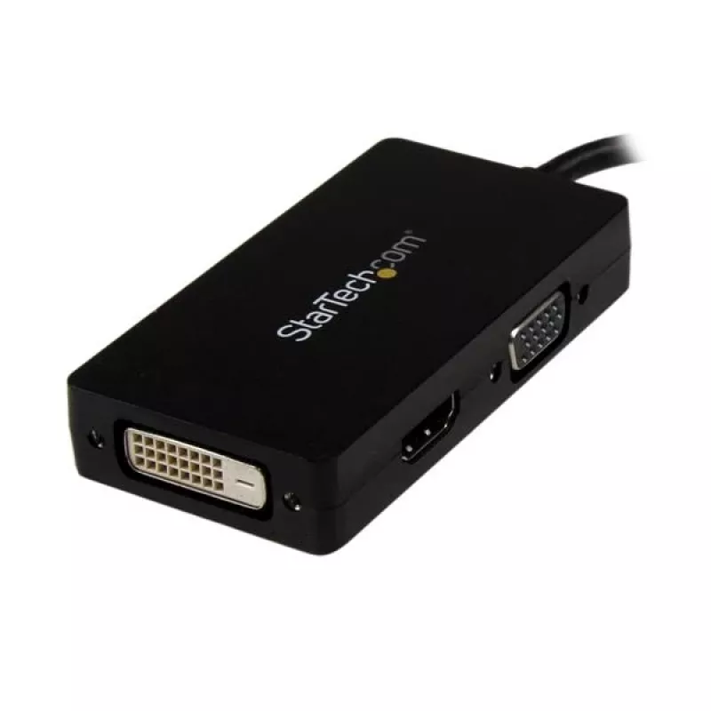 StarTech.com kelioninis A/V adapteris: 3-in-1 DisplayPort į VGA, DVI arba HDMI keitiklis